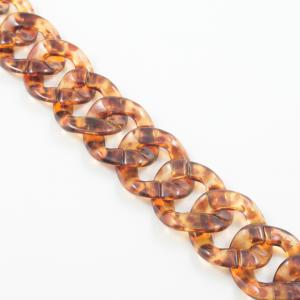 Acrylic Orange Chain