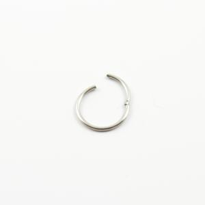 Steel Hoop Silver 1.2cm