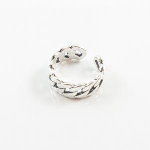 Metal Ring Chain Silver