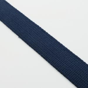 Cotton Strap Blue 3cm