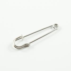 Metal Safety Pin Silver (5.1x1.1cm)