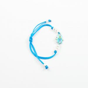 Bracelet Hand of Hamsa Turquoise