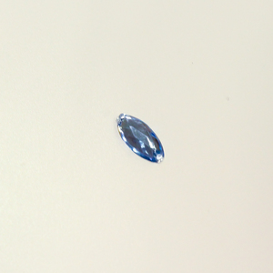 Κουμπί Στρας Γαλάζιο(1.7x0.7cm)