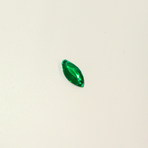 Button Rhinestone Green (1.7x0.7cm)