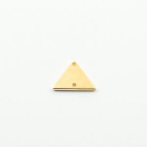 Mεταλλικό Τρίγωνο Χρυσό 1.7x1.2cm