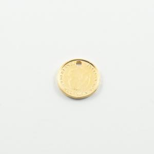 Coin Of Netherlands Gold 2.3cm