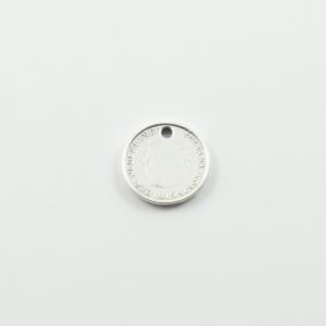 Coin Of Netherlands Silver 2.3cm