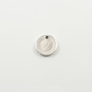 Coin Of Netherlands Silver 1.9cm