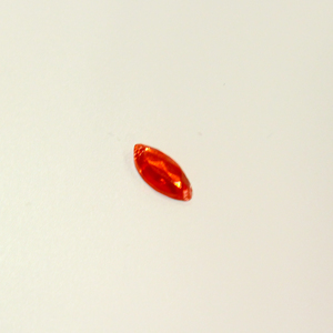 Κουμπί Στρας Πορτοκαλί (1.7x0.7cm)