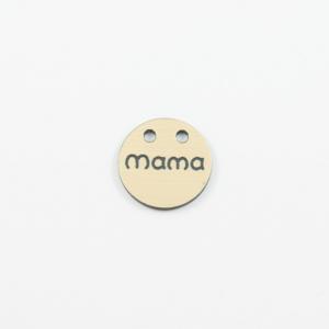 Acrylic Motif "Mama" Gold