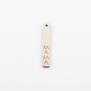 Wooden Pendant Plate "MAMA"