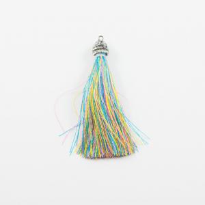 Tassel Rhinestones Colourful 7x1cm