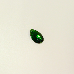 Button Rhinestone Green (1.8x1cm)