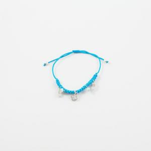 Bracelet Turquoise Cross Silver