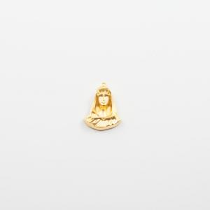 Metallic Pendant "Virgin" Gold