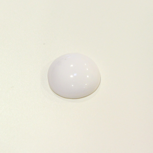 Acrylic Oval White (2cm)