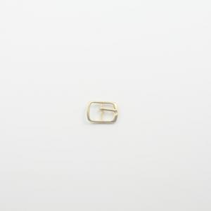Metal Buckle Gold 2x1.3cm