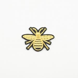 Μπάλωμα Μέλισσα Μάυρο-Χρυσό