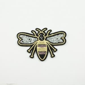 Patch Bee Strass Crystal