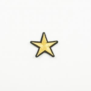 Patch Star Gold 4cm