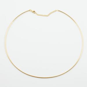 Steel Collar Chain Gold