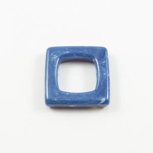 Ακρυλικό Τετράγωνο Μπλε 3x3cm