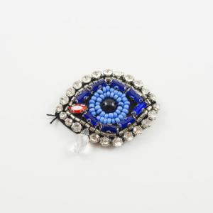 Cloth Motif Eye Beads-Strass