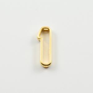 Metallic Passed "1" Gold