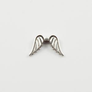 Metallic Passed Angel's Wings Silver
