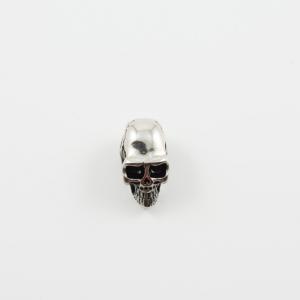 Steel Skull Silver 2.2x1cm