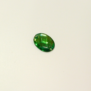 Κουμπί Στρας Πράσινο (1.7x1.3cm)