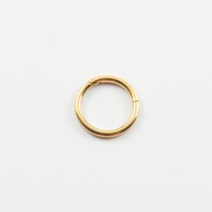 Titanium Hoop Gold 1.2cm