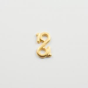 Metallic Infinity-"19" Gold