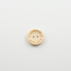 Wooden Button Handmade