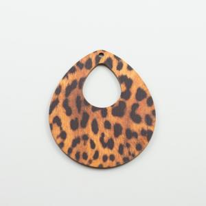 Wooden Drop Leopard