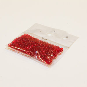 Small Thin Beads Red (15gr)