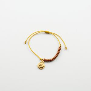 Bracelet Beads Brick Yin & Yang