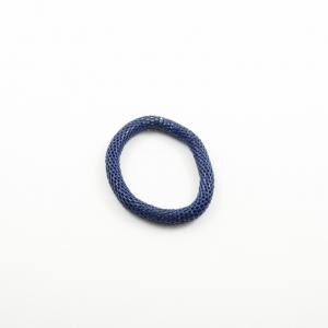 Elastic Wire Bracelet Blue