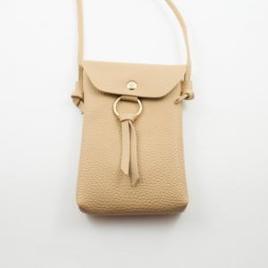 Women's Bag Leatherette Beige