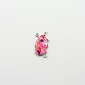 Metallic Motif Unicorn Pink
