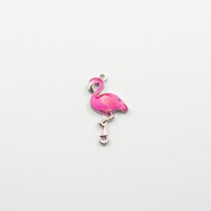 Metallic Motif Flamingo Pink