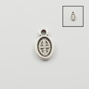 Motif Talisman Oval Silver