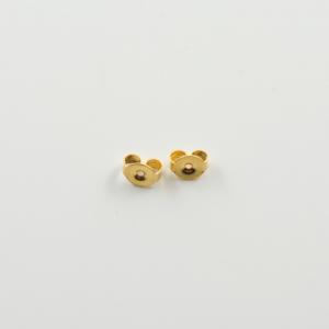 Steel Gold Earring Clasps