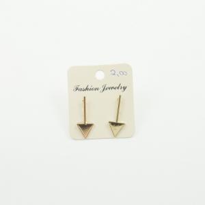 Earrings Arrows Gold