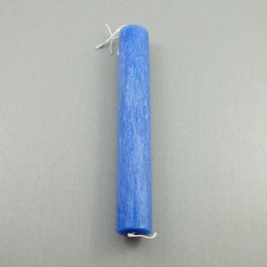 Candle Blue Cylinder 3x20cm