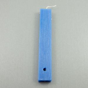 Λαμπάδα Μπλε Πλακέ 20cm