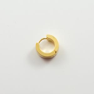 Steel Hoop Gold 0.5x1.4cm