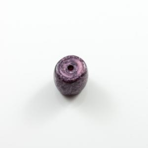 Vinyl Bead Purple 1.5x1.7cm