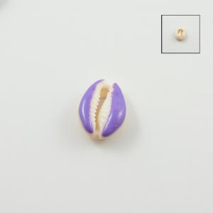 Decorative Natural Shell Purple