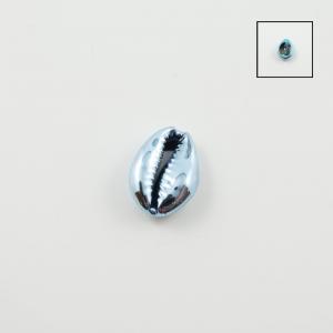 Acrylic Shell Light Blue (2.2x1.6cm)